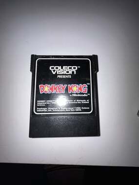 Donkey Kong ColecoVision Video Game Cartridge